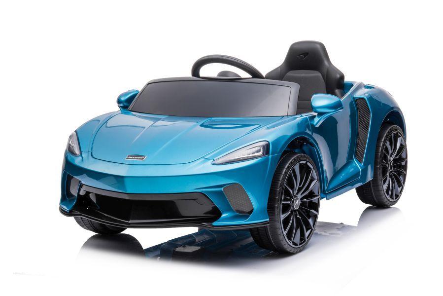 Lean Cars Vienvietis elektromobilis vaikams McLaren GT 12V, mėlynas blizgus