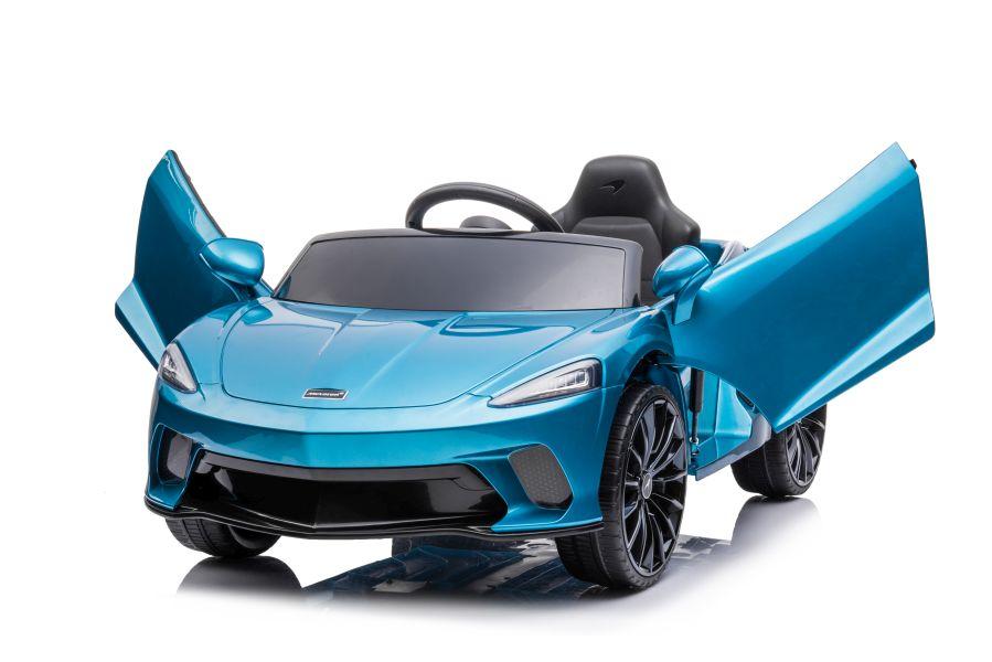Lean Cars Vienvietis elektromobilis vaikams McLaren GT 12V, mėlynas blizgus