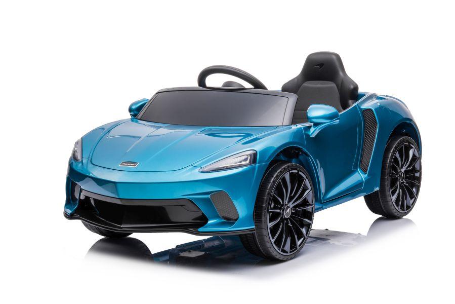 Lean Cars Vienvietis elektromobilis vaikams McLaren GT 12V, mėlynas blizgus