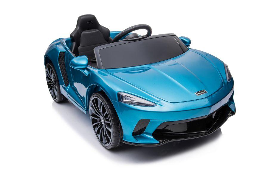 Lean Cars Vienvietis elektromobilis vaikams McLaren GT 12V, mėlynas blizgus