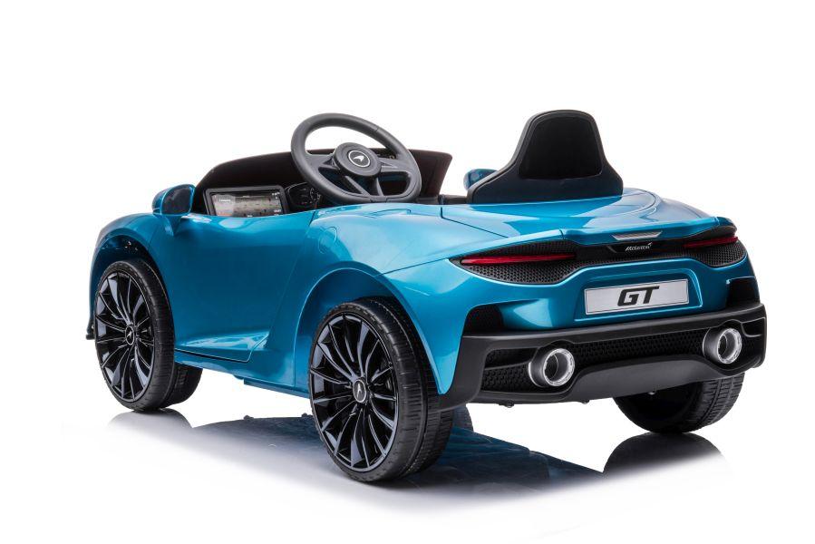 Lean Cars Vienvietis elektromobilis vaikams McLaren GT 12V, mėlynas blizgus