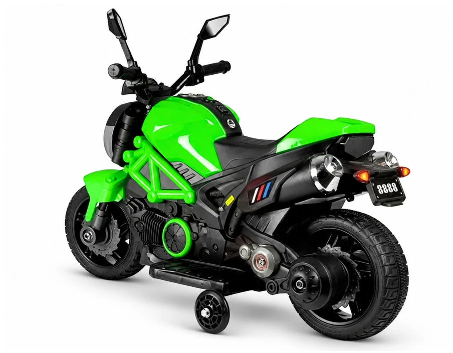 Lean Cars Elektrinis motociklas GTM1188, žalias