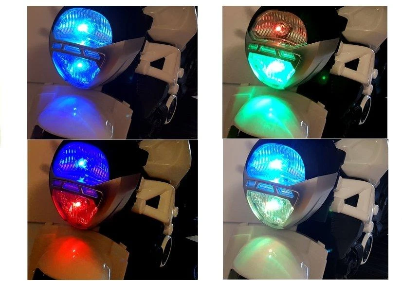 Lean Cars Elektrinis motociklas GTM1188, geltonas