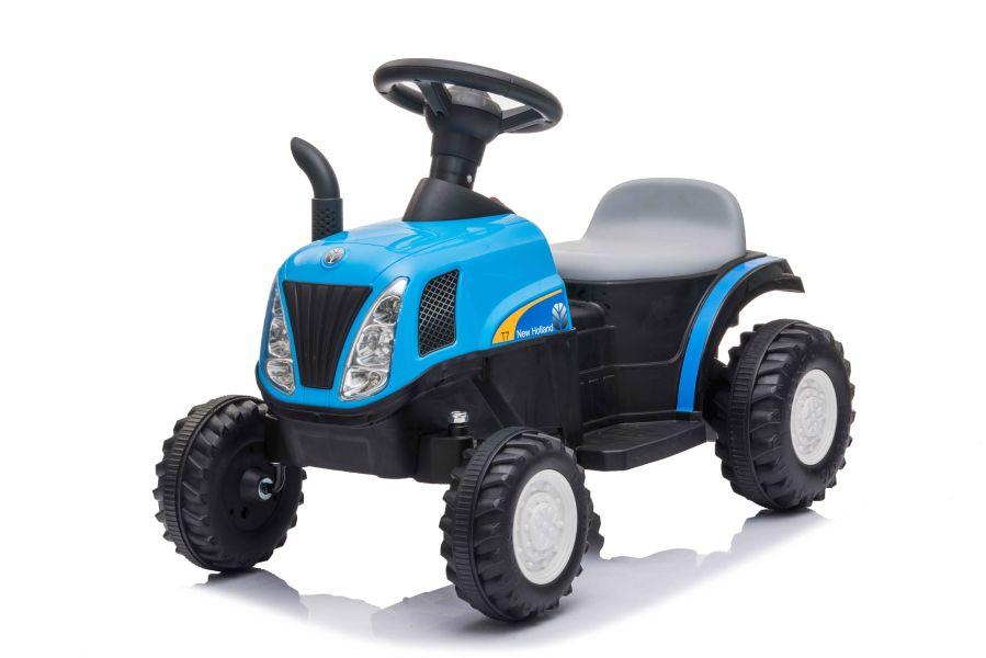 Lean Cars Traktor Na Akumuliatorius su Przyczepą A009 Mėlyna