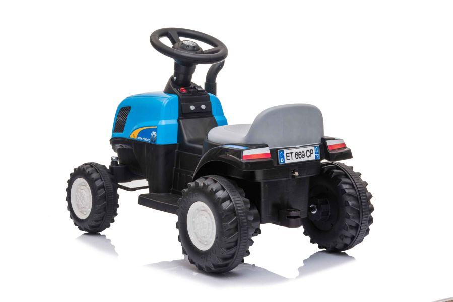 Lean Cars Traktor Na Akumuliatorius su Przyczepą A009 Mėlyna