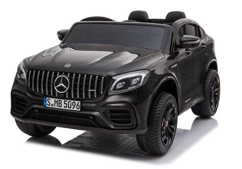 Lean Cars Elektromobilis vaikams Mercedes GLC 63S, juodai lakuotas, MP4