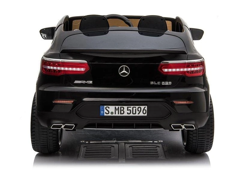 Lean Cars Akumuliatorinis automobilis vaikams „Mercedes GLC 63S QLS“, juodos spalvos