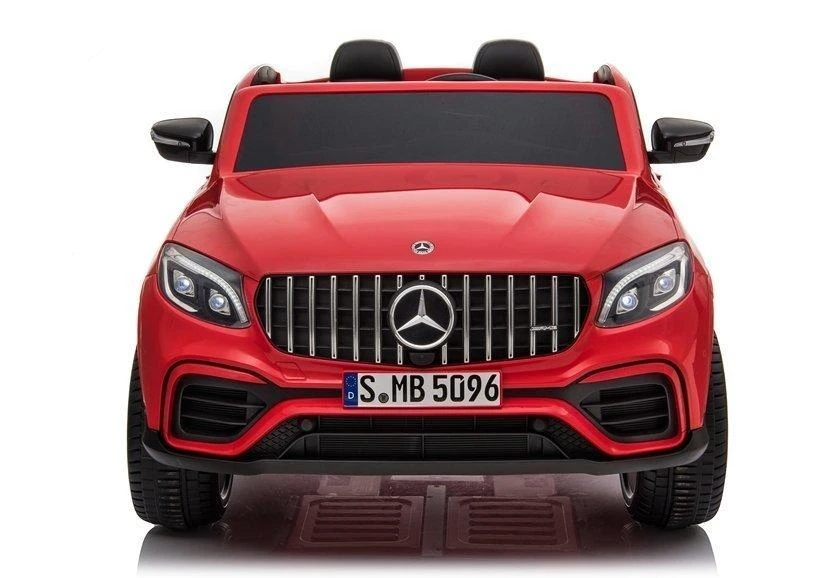 Lean Cars Akumuliatorinis automobilis vaikams „Mercedes GLC 63S QLS“, raudonos spalvos
