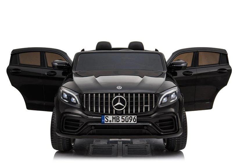 Lean Cars Elektromobilis vaikams Mercedes GLC 63S, juodai lakuotas, MP4