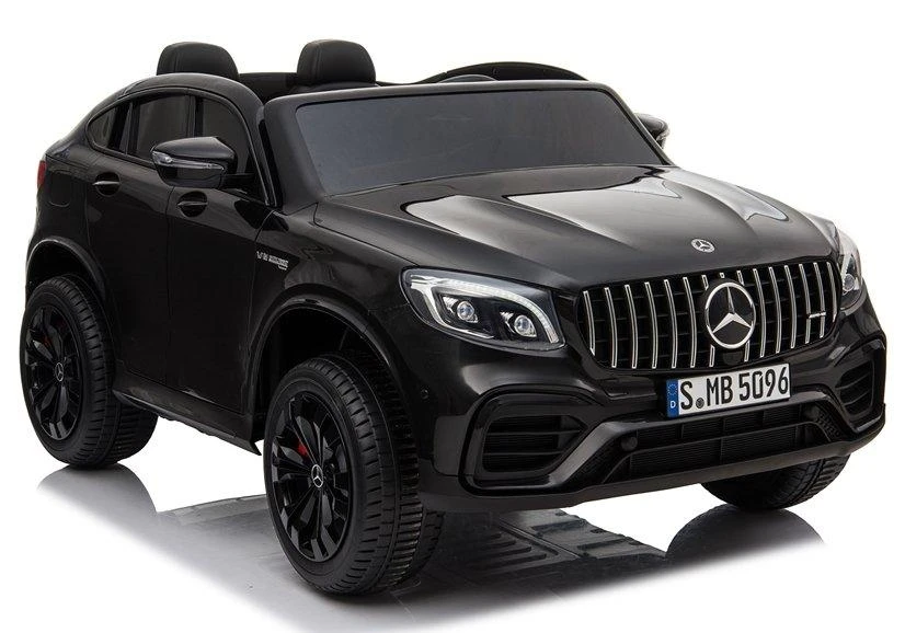 Lean Cars Elektromobilis vaikams Mercedes GLC 63S, juodai lakuotas, MP4