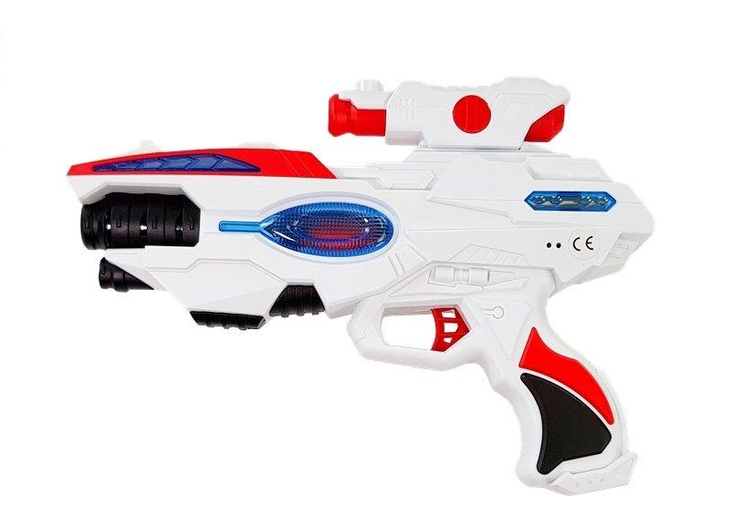 Lean Toys Žaislų rinkinys su šalmu ir lazeriniu kardu vaikams