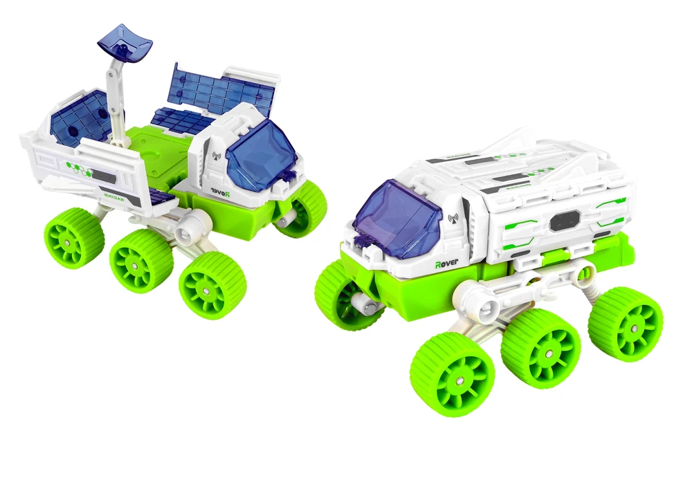 Lean Toys Kosminių transporto priemonių rinkinys 6in1 LeanToys