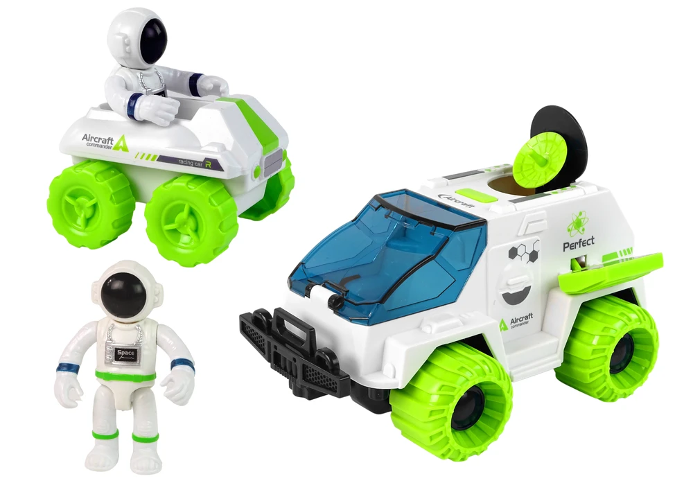 Lean Toys Kosminių transporto priemonių rinkinys 6in1 LeanToys