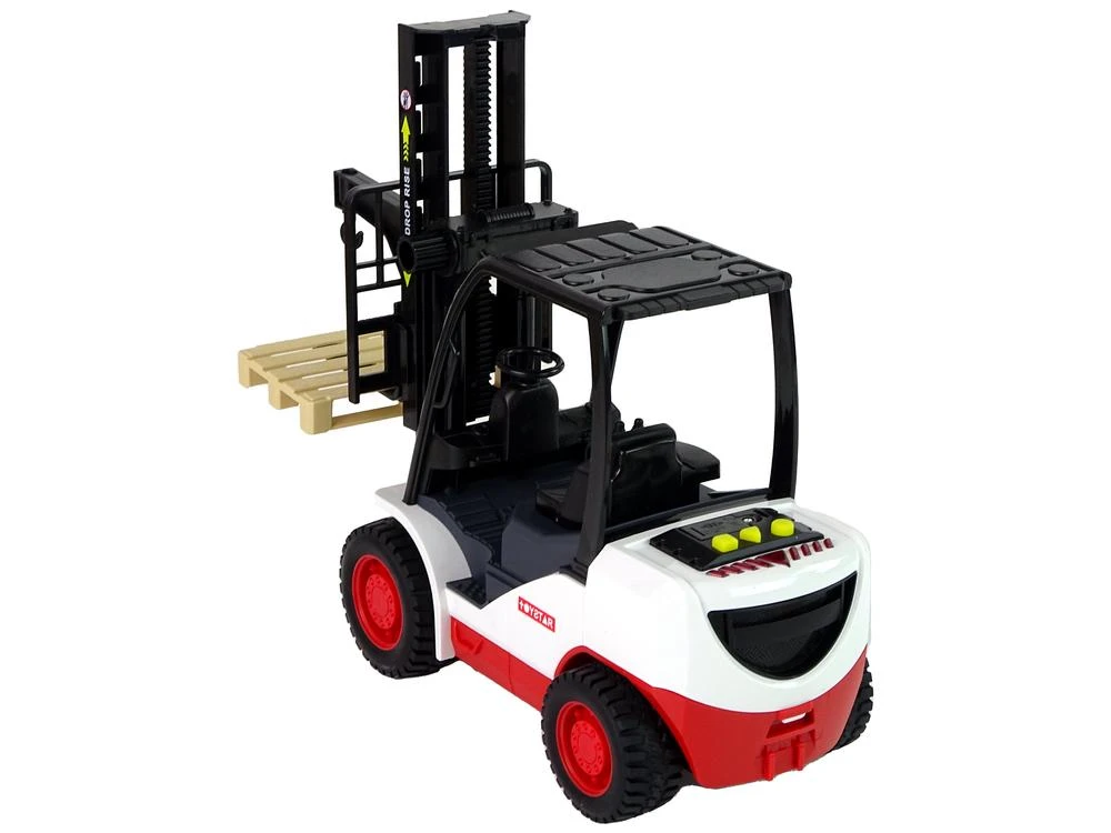 Žaislinis šakinis krautuvas Lean Toys