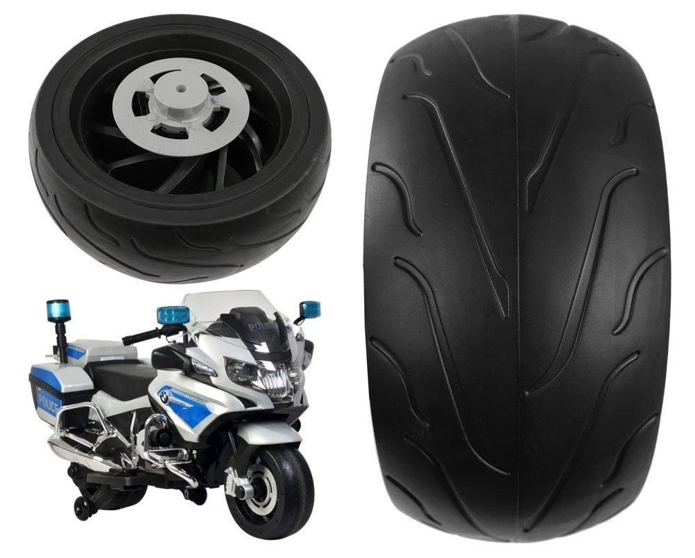 Lean Cars Galinis ratas BMW R1200 elektriniam motociklui – minkštas EVA