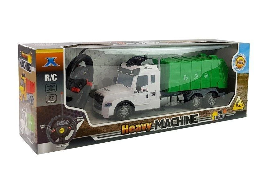 Lean Toys Nuotoliniu būdu valdomas šiukšliavežis