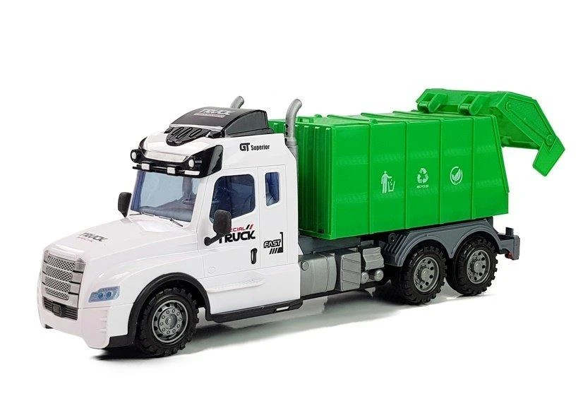 Lean Toys Nuotoliniu būdu valdomas šiukšliavežis