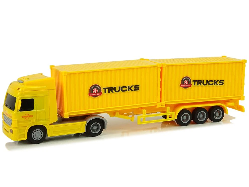 Lean Sport Sunkvežimis su šviesa ir garsais ,,Container Trucks"