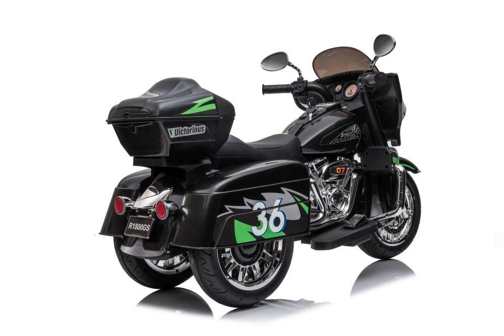 Lean Cars Vienvietis vaikiškas elektrinis motociklas Goldwing NEL-R1800GS