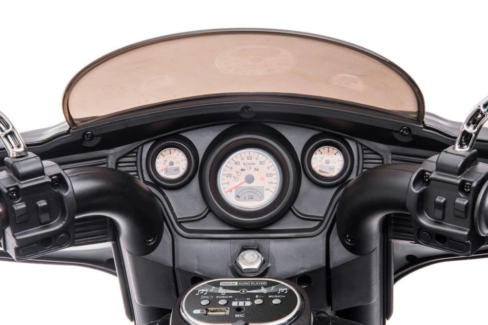 Lean Cars Vienvietis vaikiškas elektrinis motociklas Goldwing NEL-R1800GS
