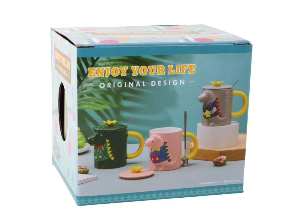 Lean Toys Puodelis 400 ml