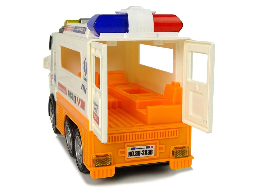 Lean Toys Greitosios pagalbos automobilis