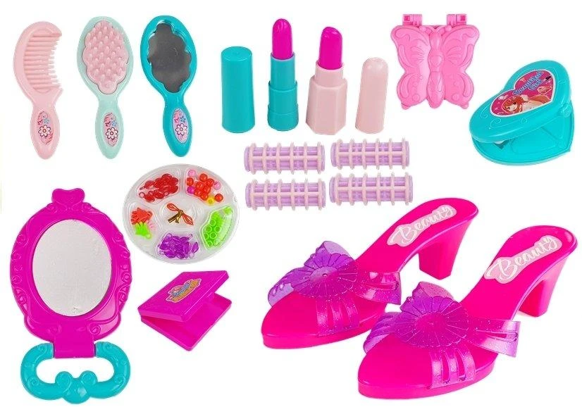 Lean Toys Žavingas grožio rinkinys mergaitėms