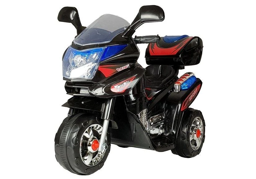 Lean Cars Elektrinis motociklas juodas