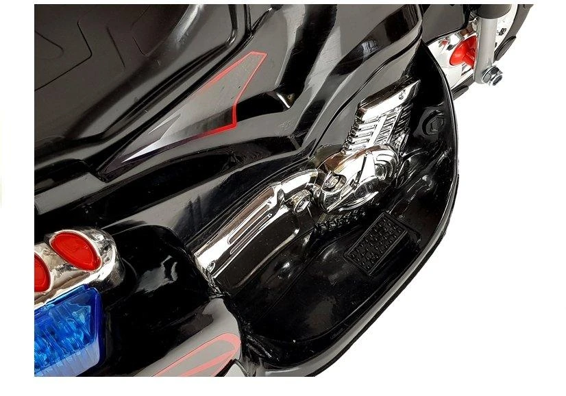 Lean Cars Elektrinis motociklas juodas
