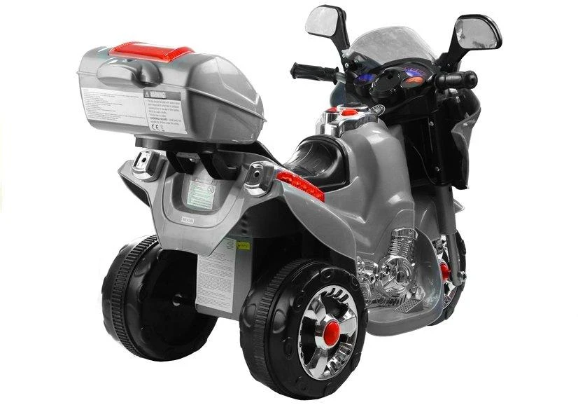 Lean Cars Akumuliatorinis sidabrinis motociklas HC8051