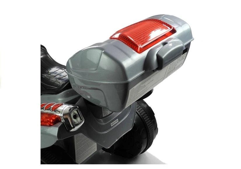 Lean Cars Akumuliatorinis sidabrinis motociklas HC8051