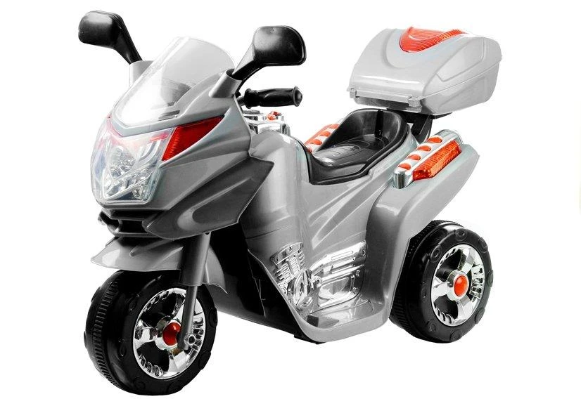 Lean Cars Akumuliatorinis sidabrinis motociklas HC8051