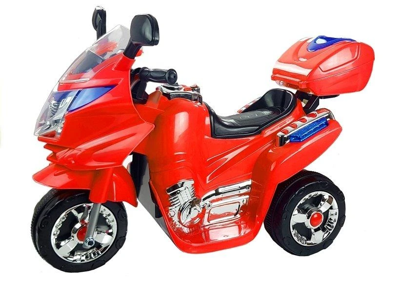 Lean Cars HC8051 raudonas akumuliatorinis motociklas