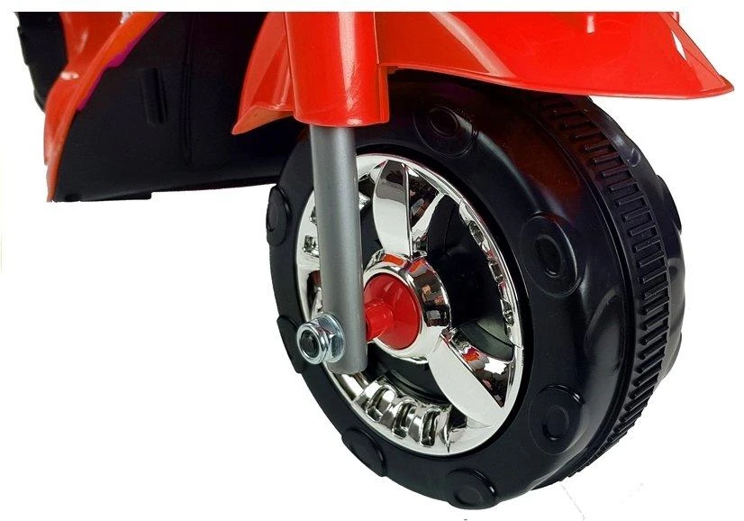 Lean Cars HC8051 raudonas akumuliatorinis motociklas