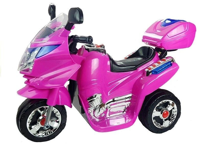 Lean Cars Akumuliatorinis rožinis motociklas HC8051