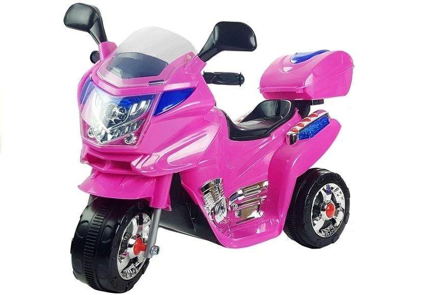 Lean Cars Akumuliatorinis rožinis motociklas HC8051