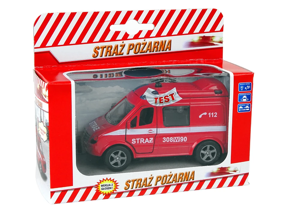 Lean Cars Hipo Van Guard 11cm su balsu