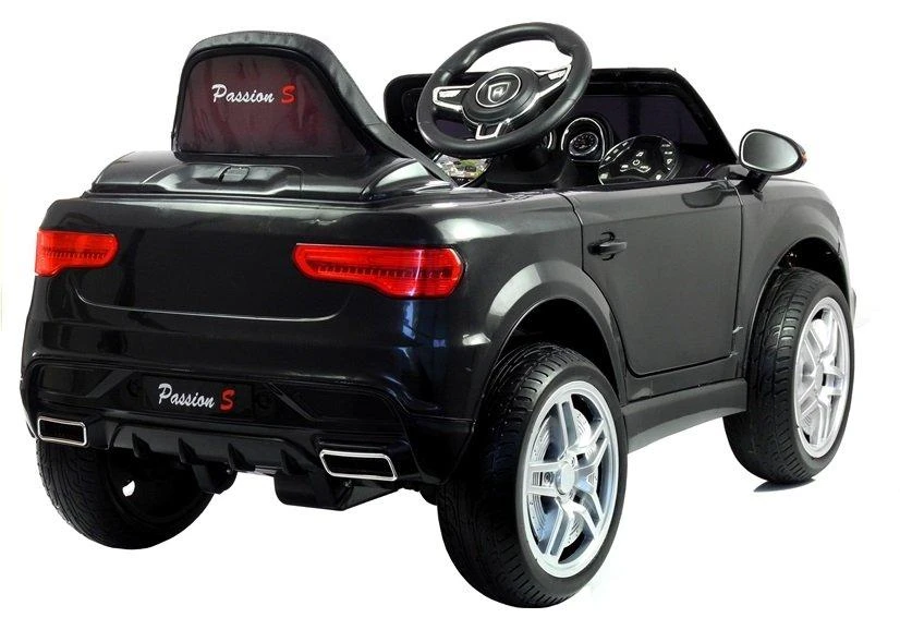 Lean Cars Ride HL1538 Juodas – elektrinis važiuojamasis automobilis