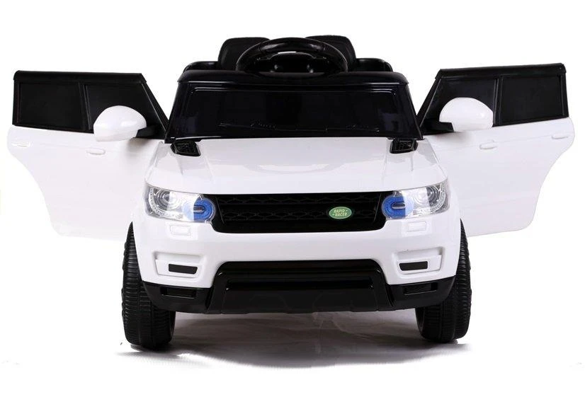 Lean Cars Dvivietis elektromobilis vaikams Lean Toys HL1638, baltas