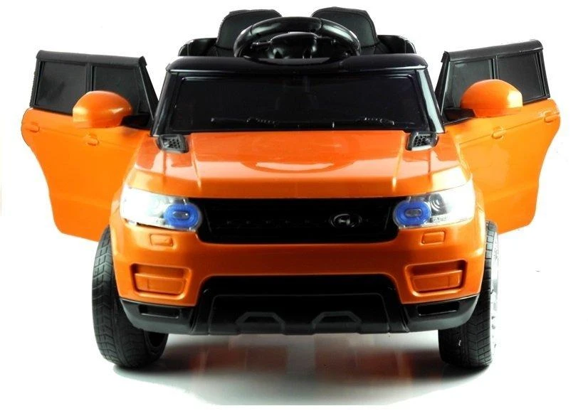 Lean Cars Dvivietis elektromobilis vaikams Lean Toys HL1638, oranžinis