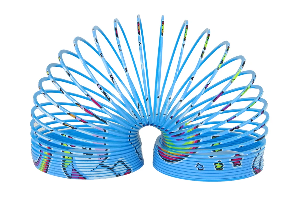 Lean Toys Žaislas spiralė Vienaragis, 6 cm