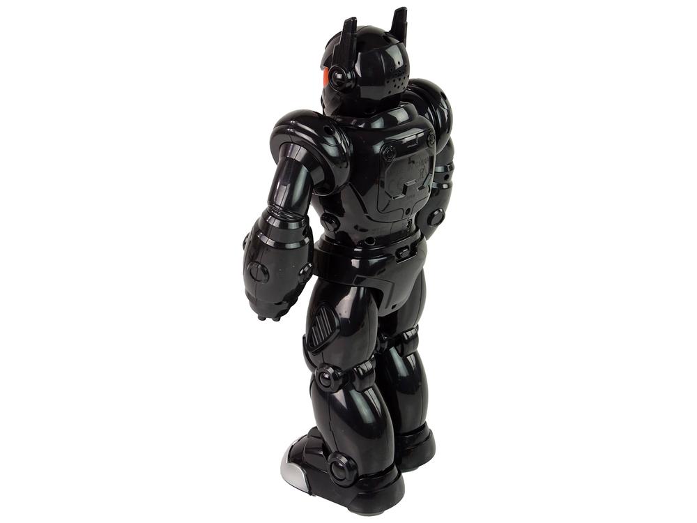 Interaktyvus vaikščiojantis robotas su garsais ir šviesomis, 21x36x11 cm