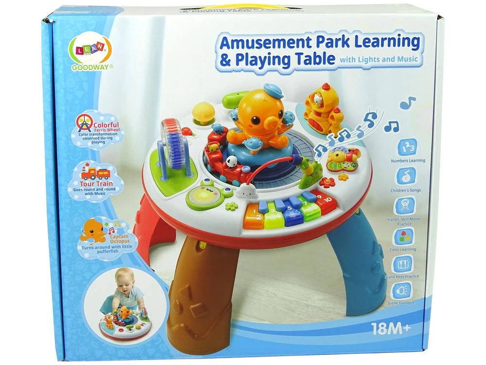 Lean Toys Interaktyvus edukacinis staliukas vaikams