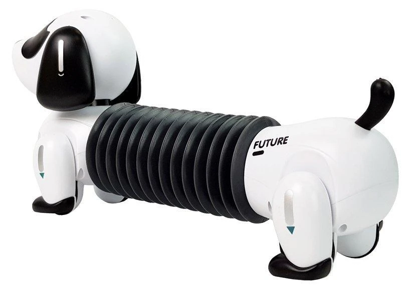 Lean Toys Interaktyvus šuniukas robotas su nuotolinio valdymo pultu