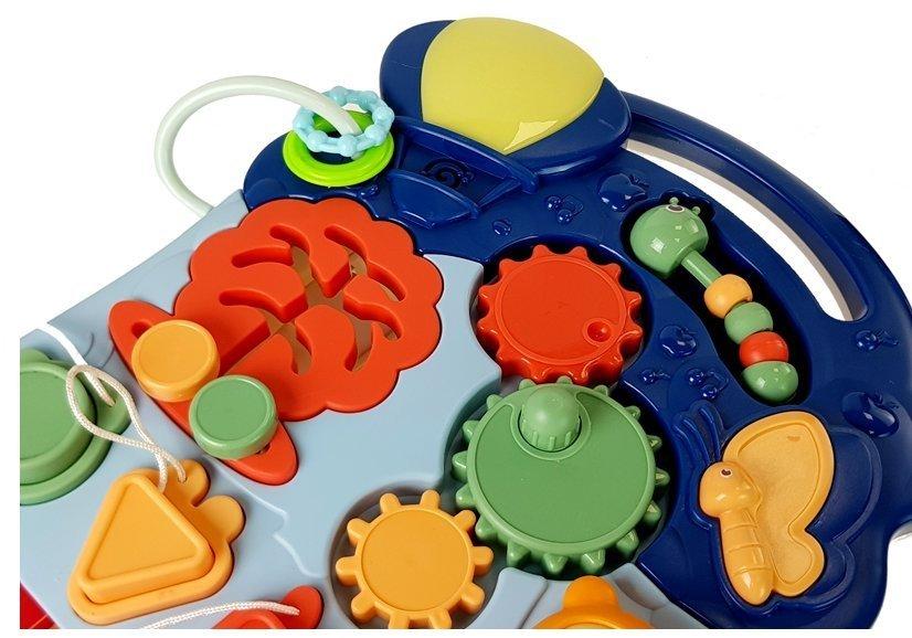 Lean Toys Edukacinis vaikštukas ir stumdukas 2in1