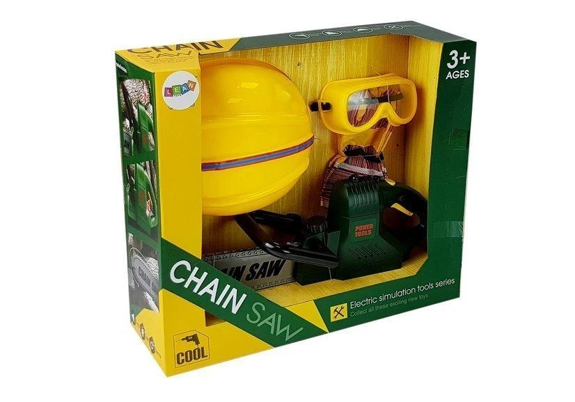 Lean Toys Vaikiškas įrankių rinkinys su pjūklu