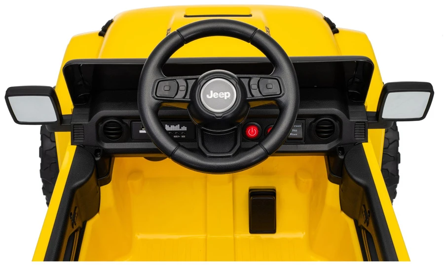 Lean Cars Akumuliatorinis automobilis 24 V geltonas