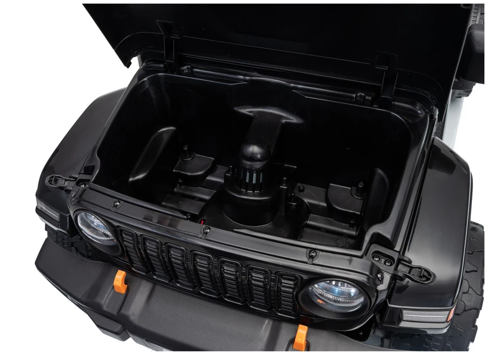 Lean Cars Elektromobilis Jeep Rubicon Juoda