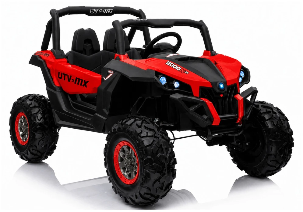 Lean Cars Elektrinis visureigis vaikams Jeep XMX, raudonas