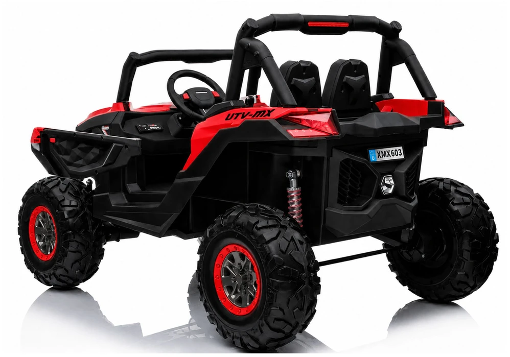 Lean Cars Elektrinis visureigis vaikams Jeep XMX, raudonas